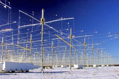komplex USA HAARP Antarktída spojená s arktickým komplexom
